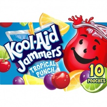Kool-Aid Jammers Tropical Punch 10ct 6oz